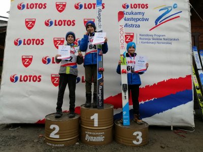 Zwycięzcy sobotnich zawodów Lotos Cup Kids 2020 Wisła